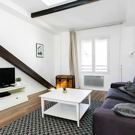 公寓 1Br Upper Marais & Pompidou Flat 巴黎